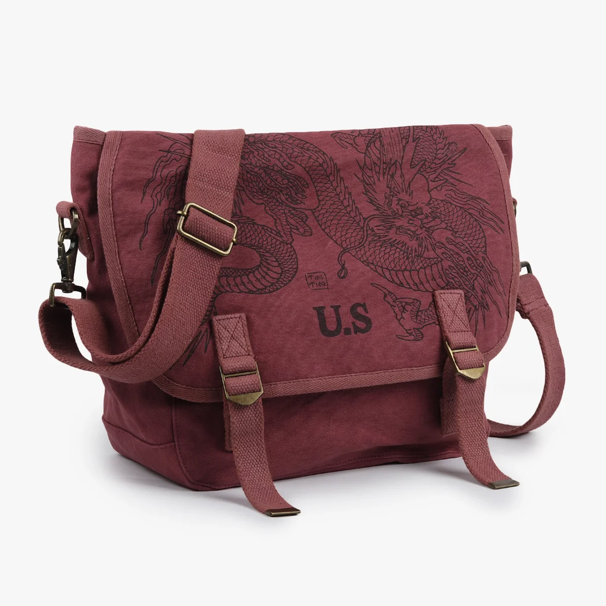 Grand toile burgundy Tin-Tin