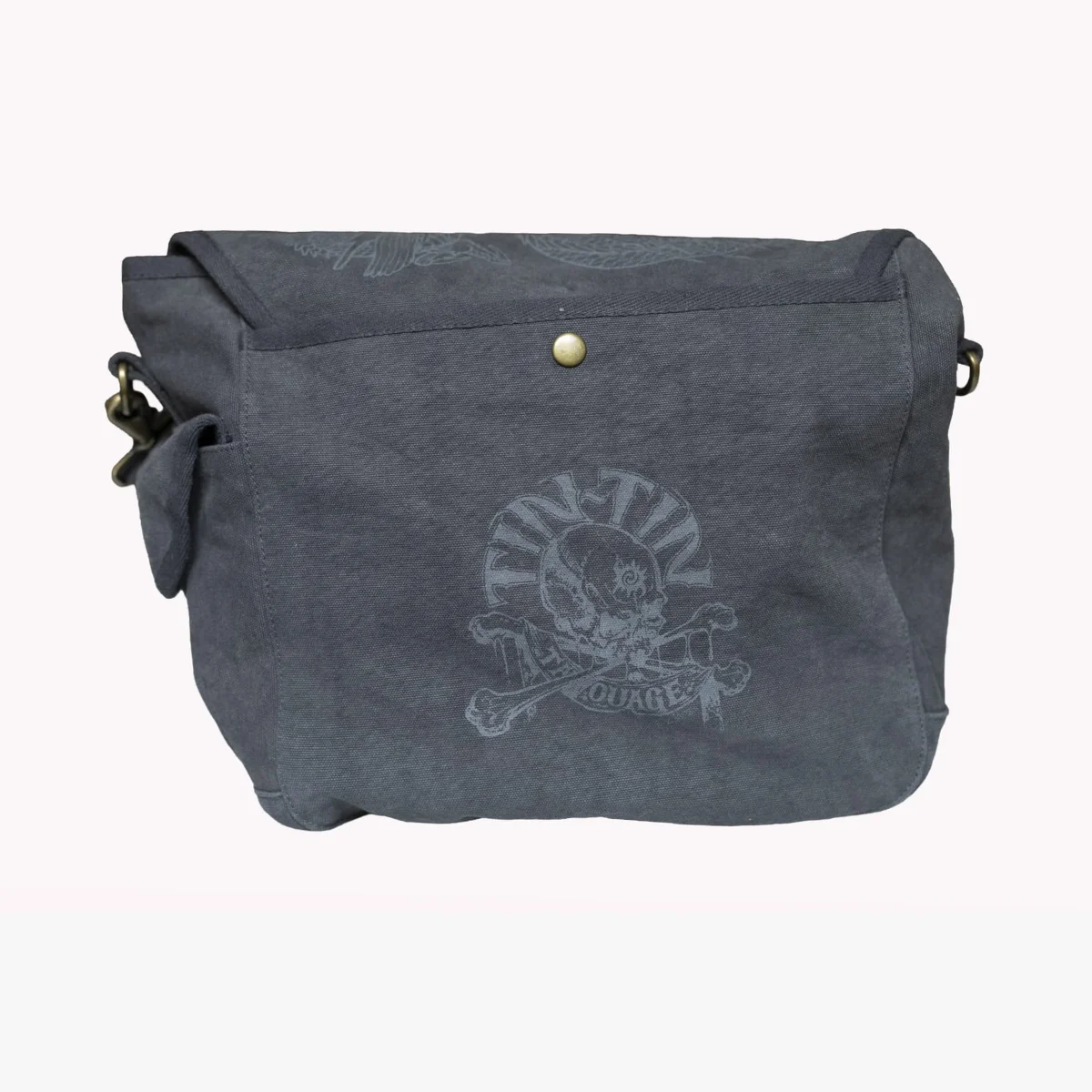 Grand toile noir Tin-Tin Ton sur Ton