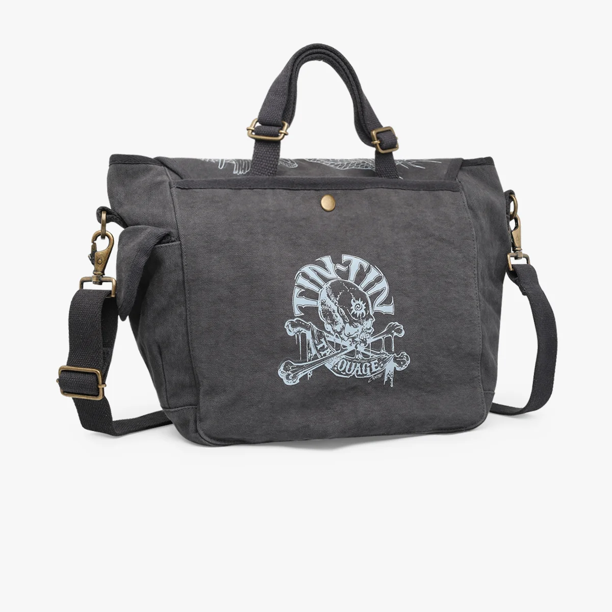 Grand toile noir Tin-Tin