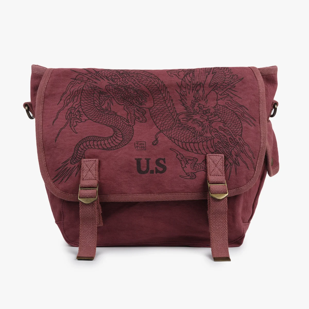 Grand toile burgundy Tin-Tin