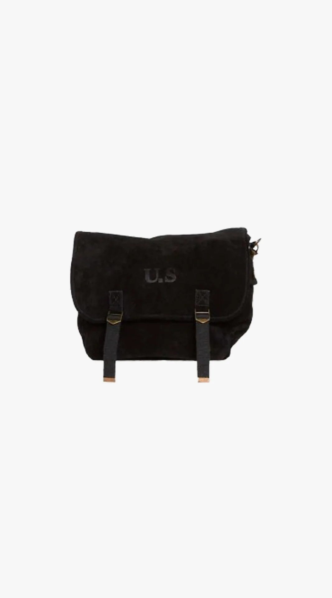 Grand cuir suède noir