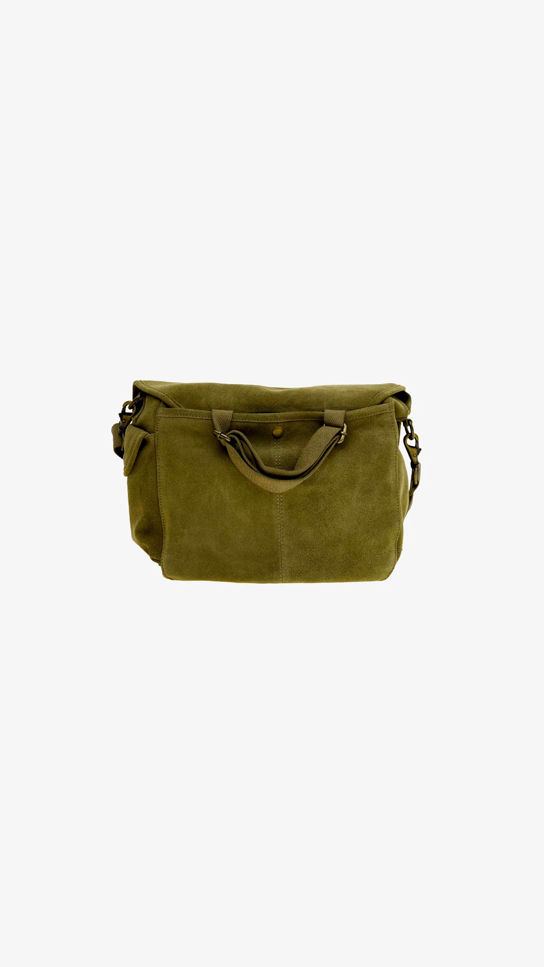 Grand cuir suède kaki