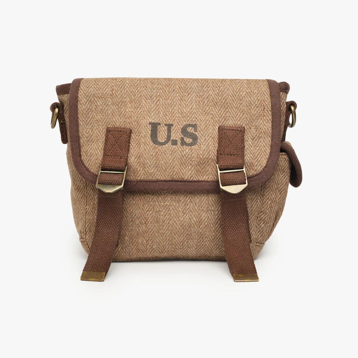 Petit toile tweed beige
