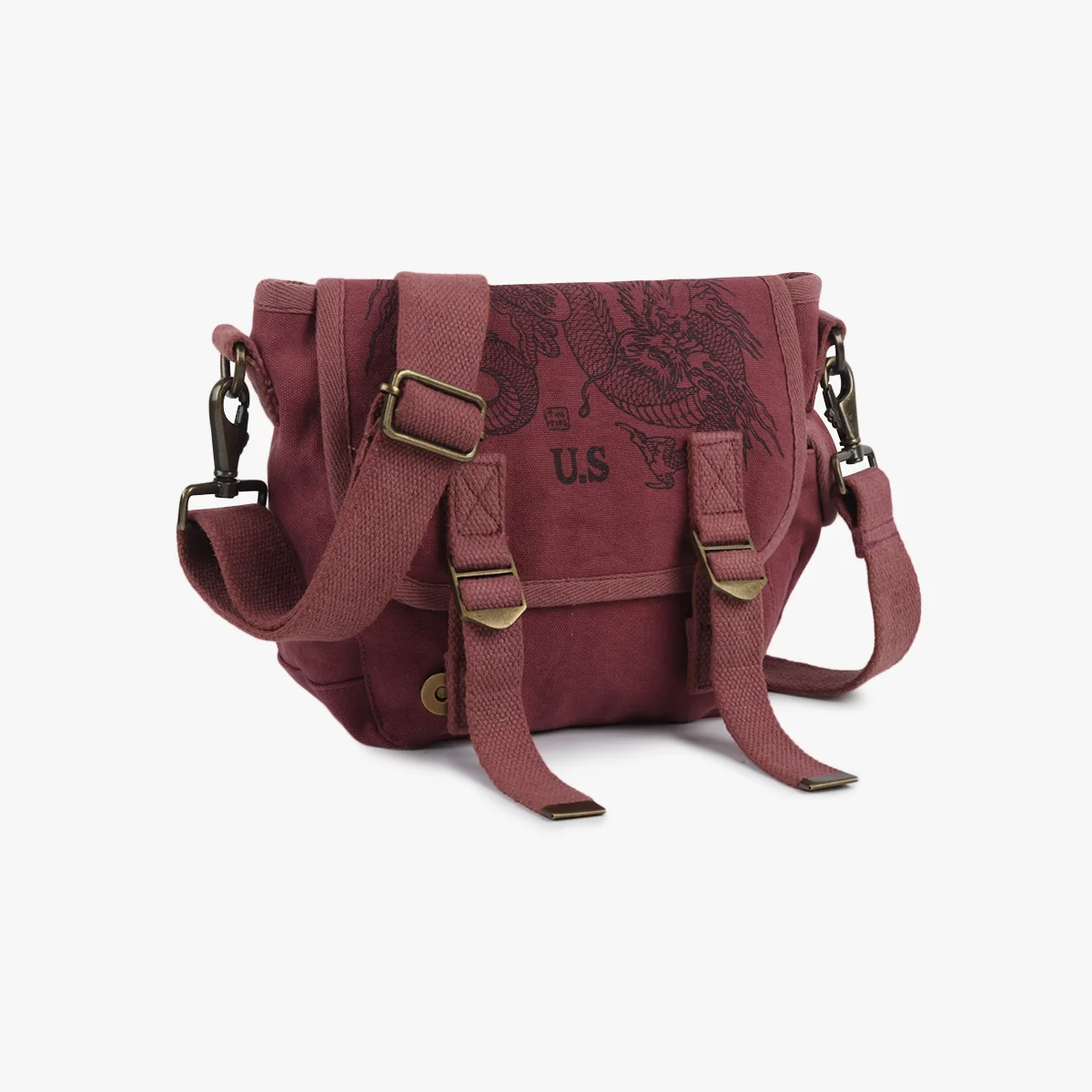 Petit toile burgundy Tin-Tin