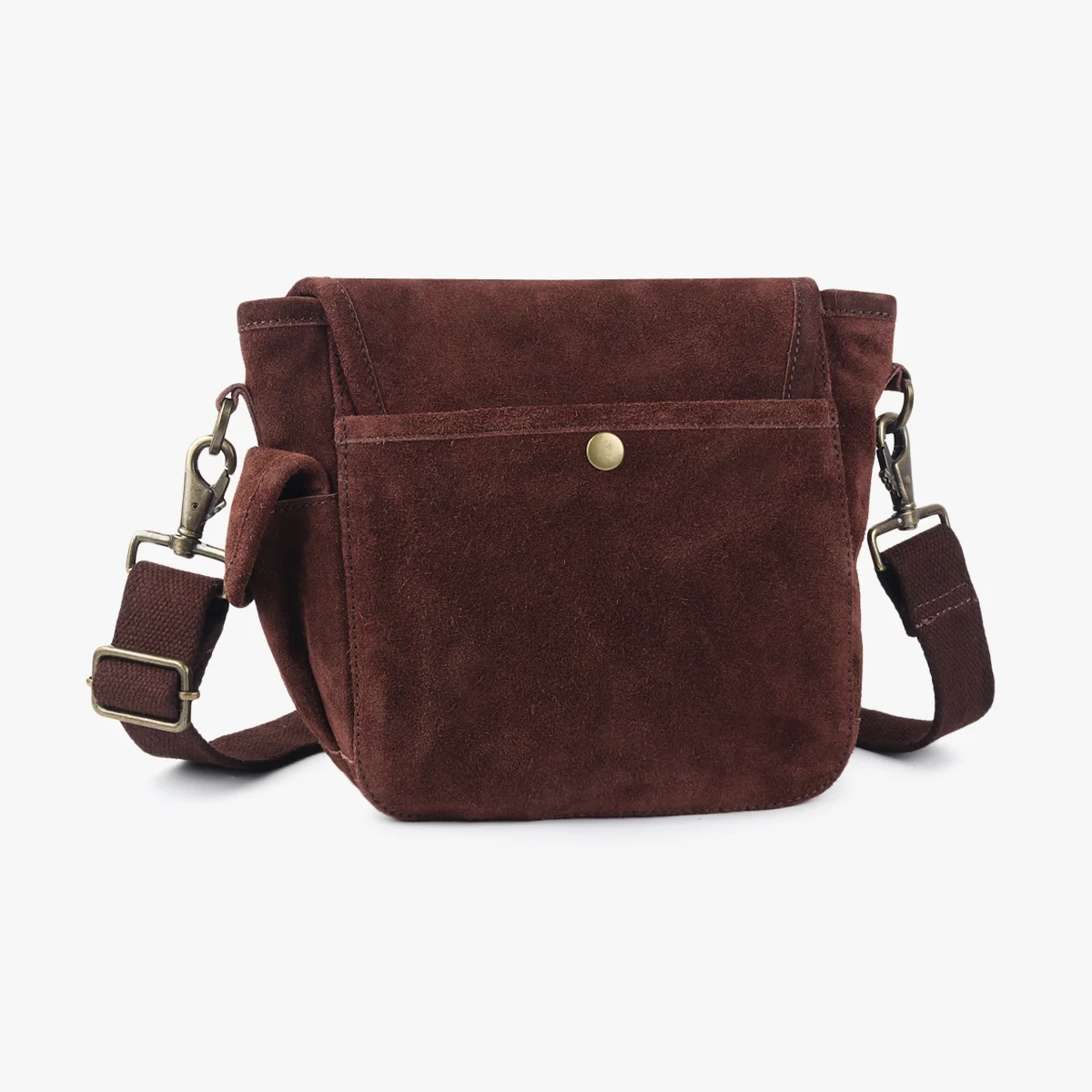 Grand cuir suèdé chocolat