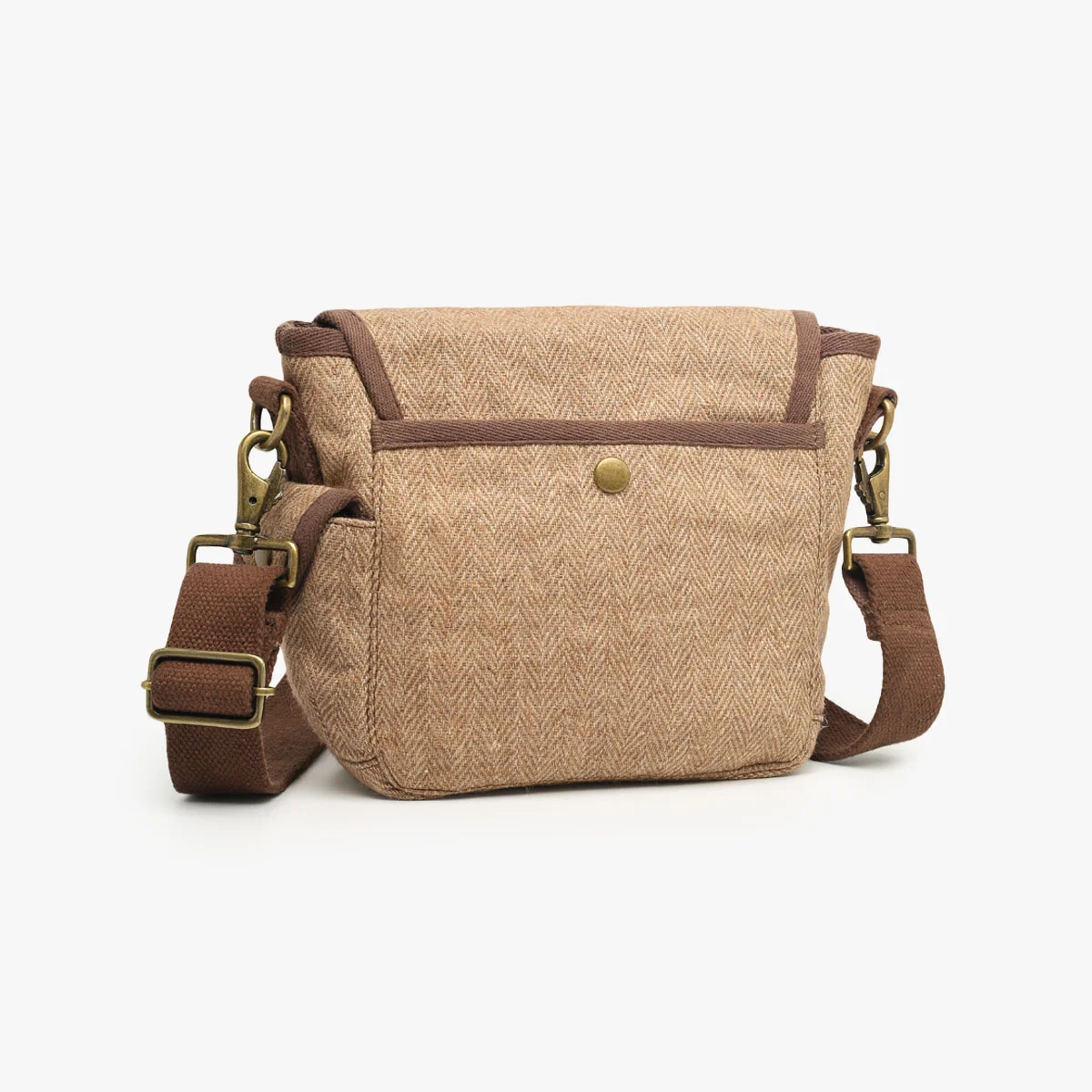 Petit toile tweed beige