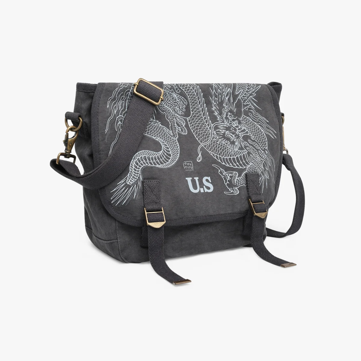 Grand toile noir Tin-Tin