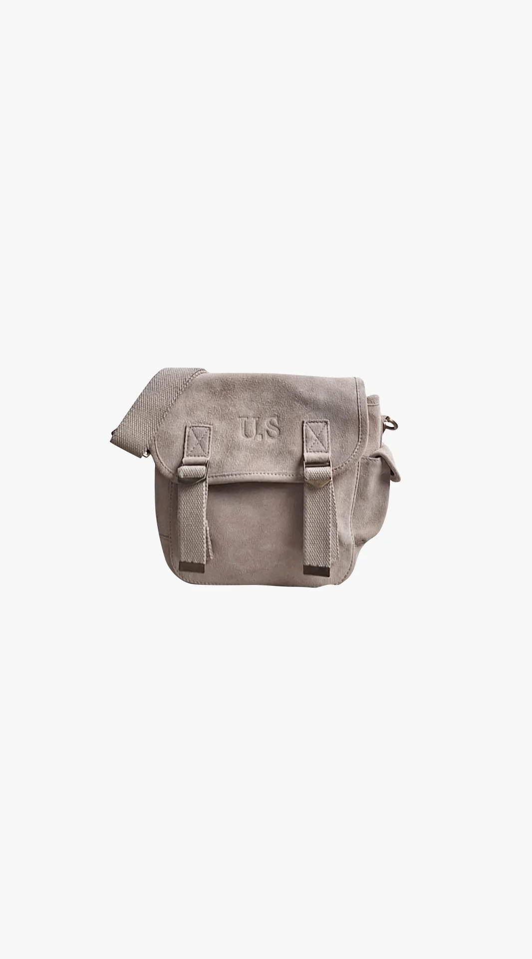 Petit cuir suède sable