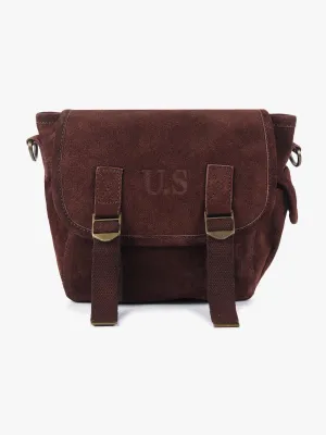 Petit cuir suède chocolat