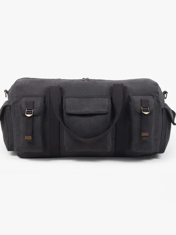 Produit Grand sac sport toile noir Image