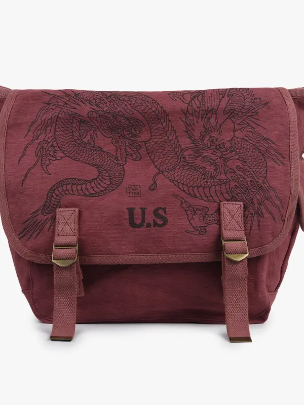 Produit Grand toile burgundy Tin-Tin Image