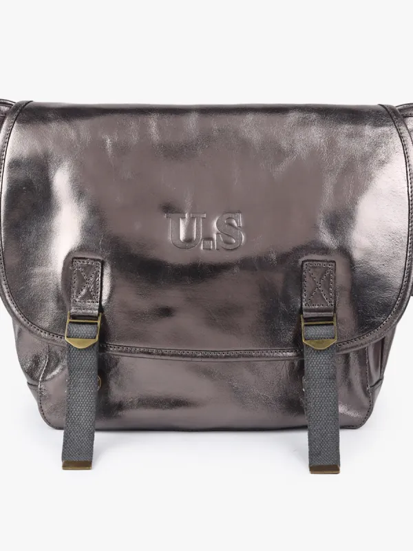 Produit Grand cuir métallisé Anthracite Image