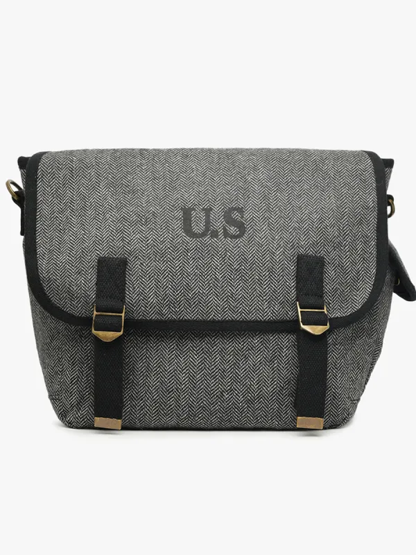 Produit Grand toile tweed noir Image