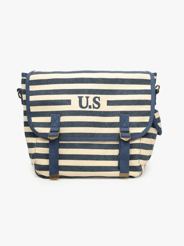 Produit Grand toile marinière marine Image